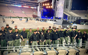 CDCR staff at the Jelly Roll concert.