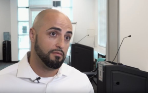 Erik Tinoco, Parole Agent III with DAPO's Community Reentry Unit.