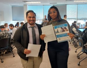 Job fair for formerly incarcerated people.