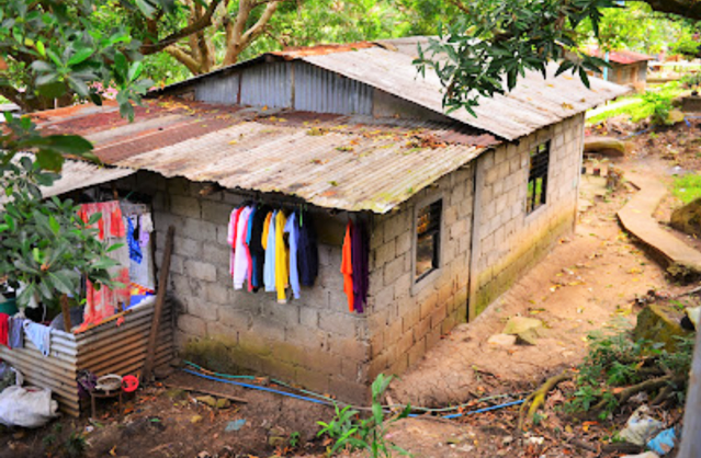 A house in rural Philippines.