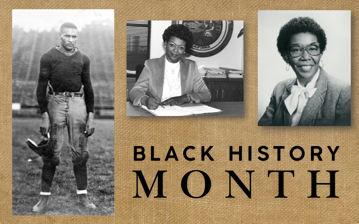 Three leaders from CDCR for Black History Month.