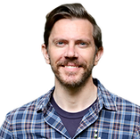 Christopher Padalinski, wearing a flannel shirt, obituary image.