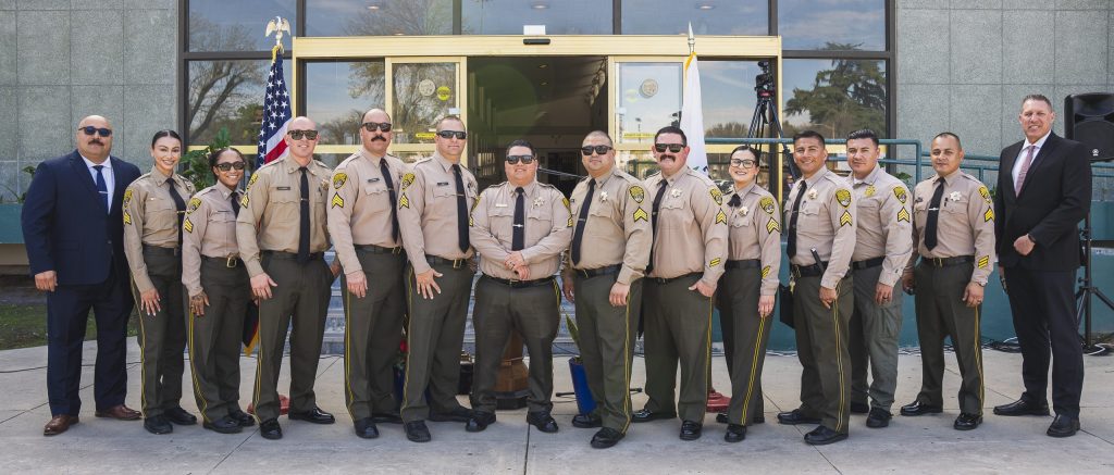 Group photo of new sergeants at CIM.