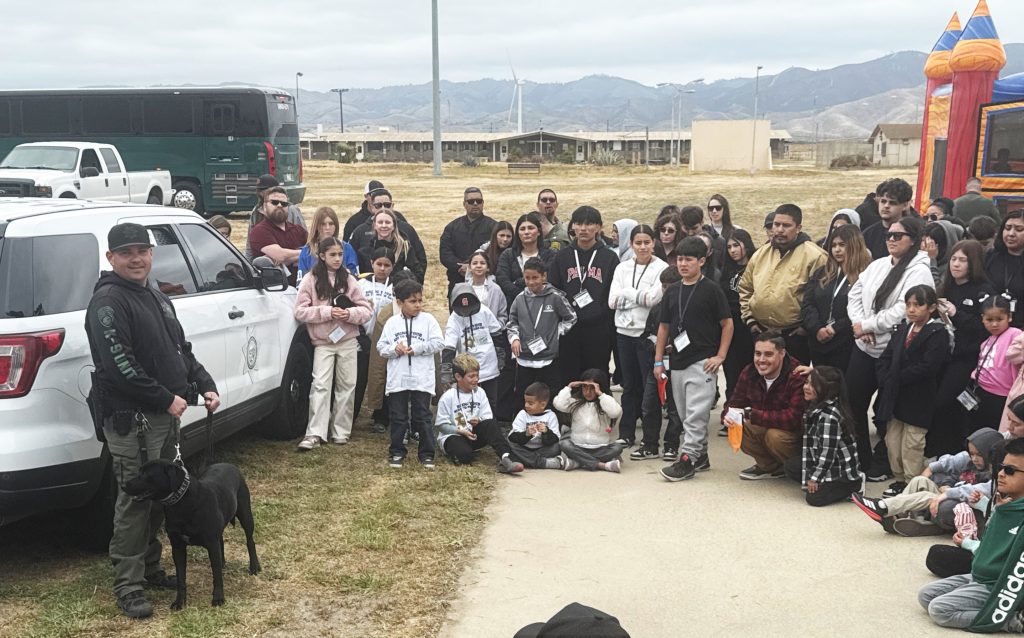 K-9 demonstration at Take Your Kids to Work Day at Correctional Training Facility in Soledad, Calif. 