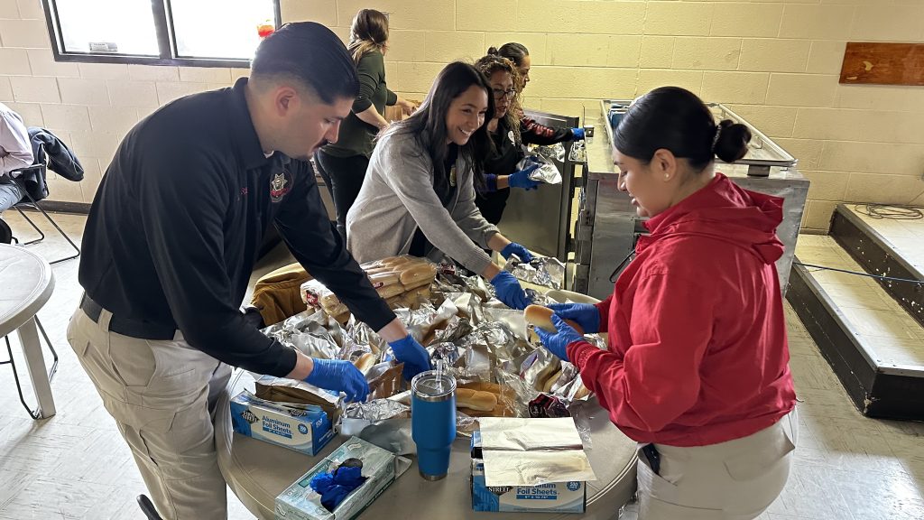 Lunch for the kids at CTF.