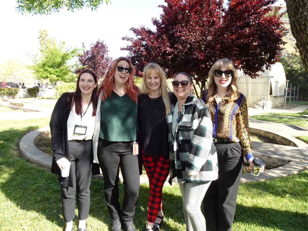 Four female staff members FSP Admin Prof Day