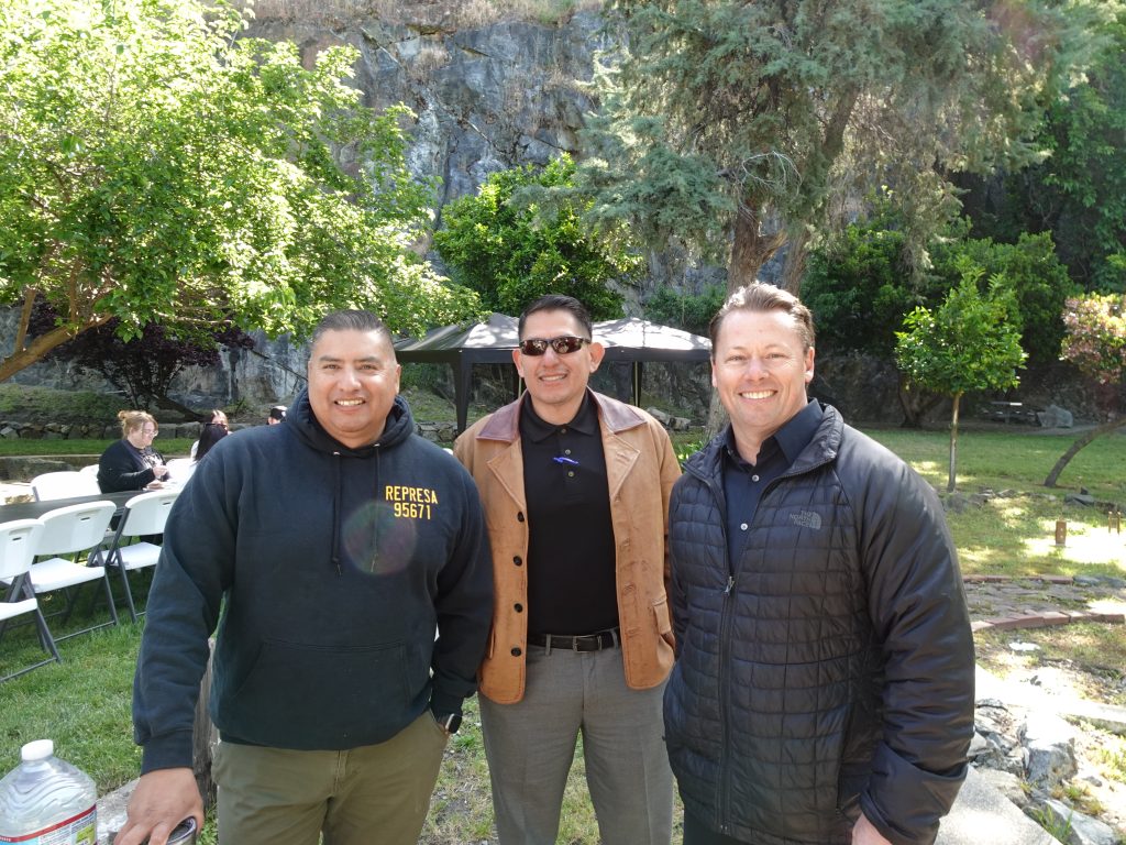 FSP Admin Prof Day, three staff members