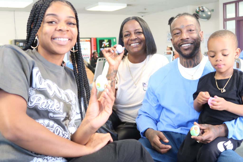 Celebrating Easter at High Desert State Prison in Susanville, Calif., April 20, 2025.