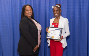 CDCR HR awards with two people.