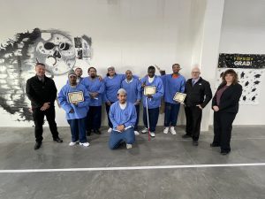 High Desert State Prison (HDSP) presented 11 ISUDT Graduates 
