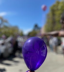 MCRP NCVRW purple balloon release
