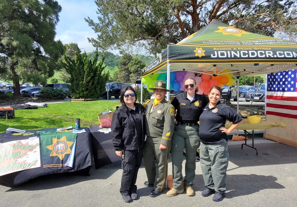 Staff at CSP-Solano Take Your Kids to Work Day.