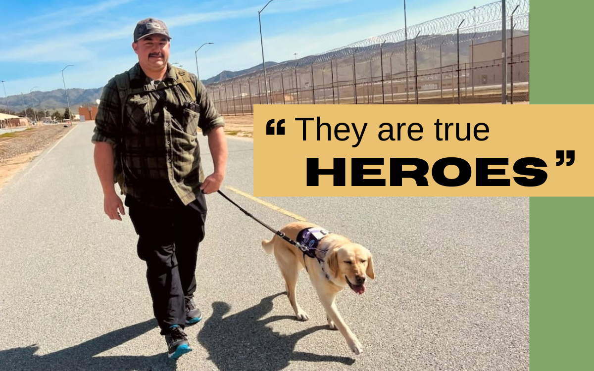 K-9 Officer Grady and Anna at Salinas Valley State Prison (SVSP) helped save two teens from a burning car.