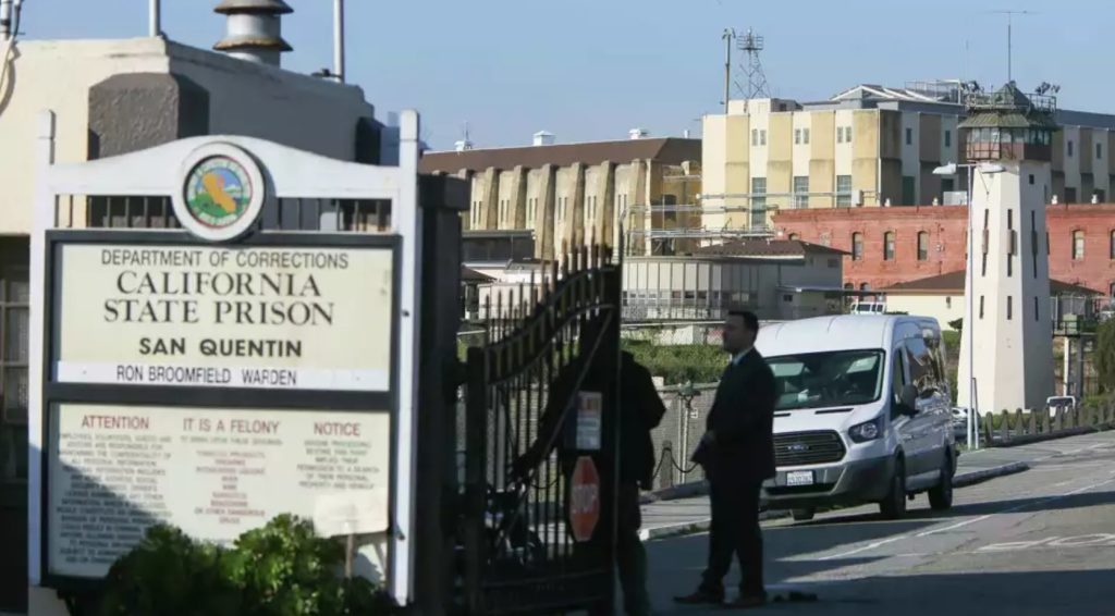 Image of San Quentin Entry Gate 