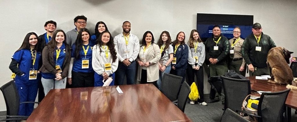 Avenal State Prison hosted Growing Health Leaders career exploration event for early high school students in Tulare and Kings County.