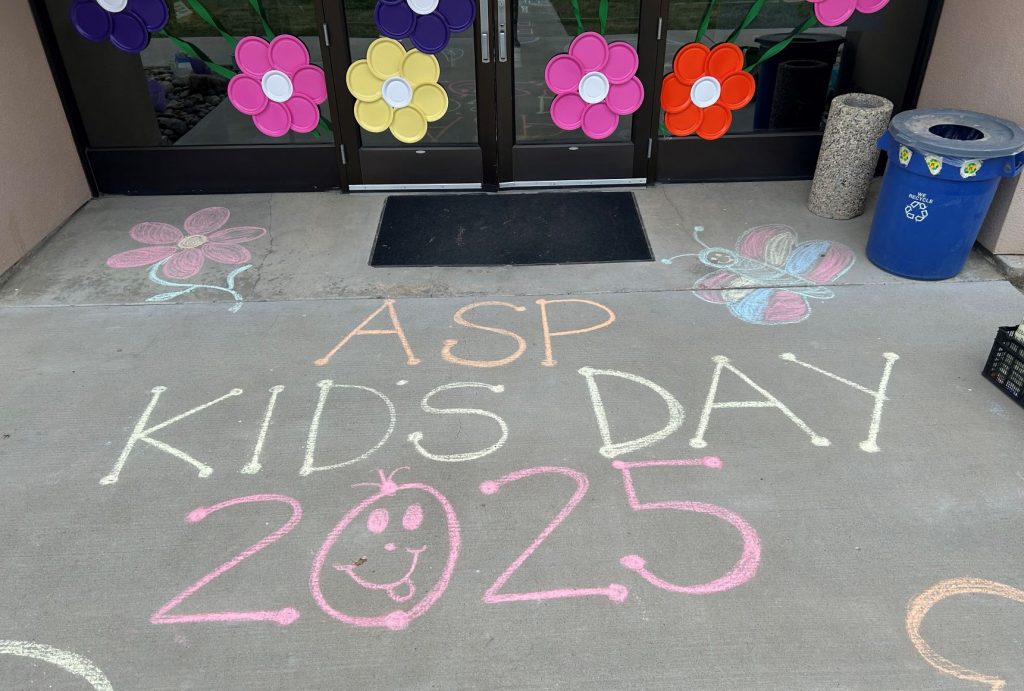 Avenal State Prison Kids Day 2025 in chalk