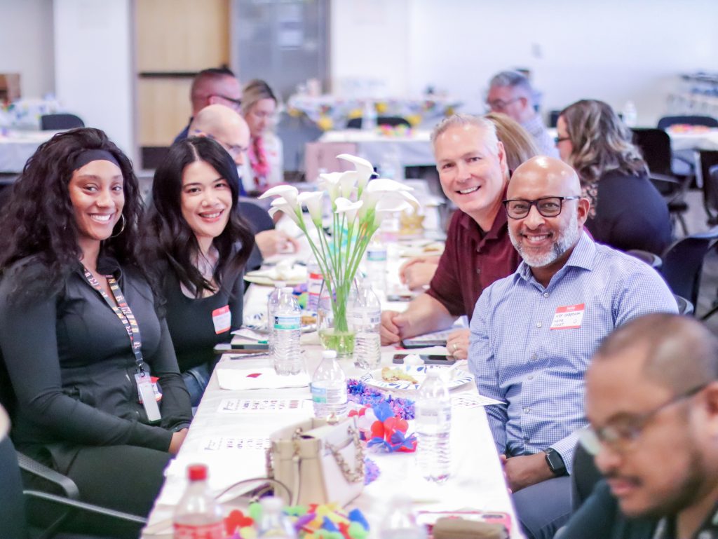 Enjoying a National Nurses Week lunch at CCHCS headquarters in Elk Grove, California, May 8, 2025.
