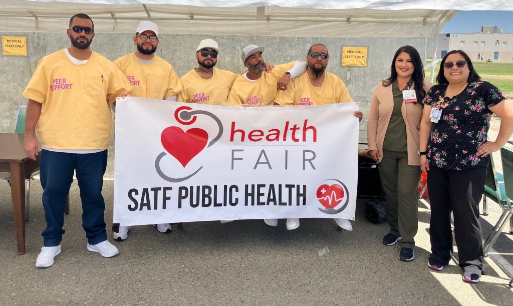 Peer support specialists at health fair