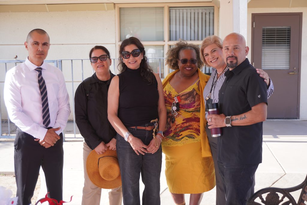 CAL Warden and staff smiling