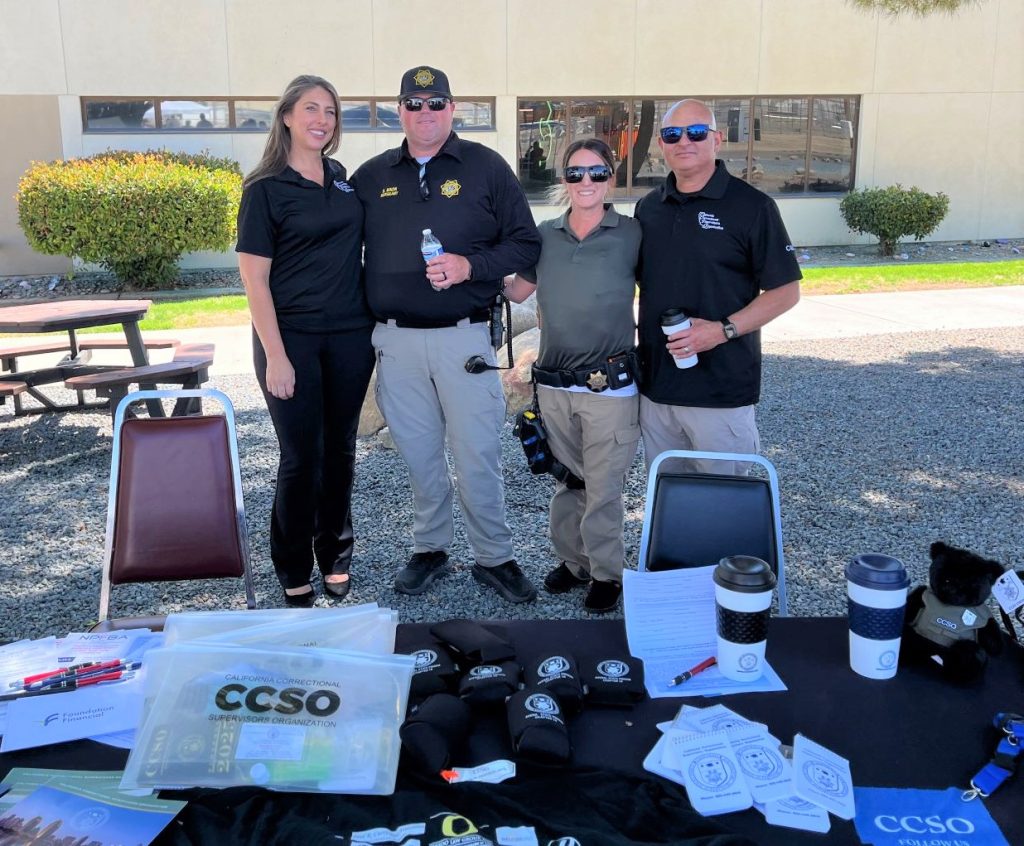 Staff at CCSO booth