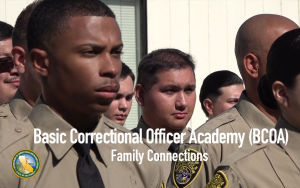 CDCR Basic Correctional Officer Academy graduation family legacy video titled Family Connections, May 30, 2025.