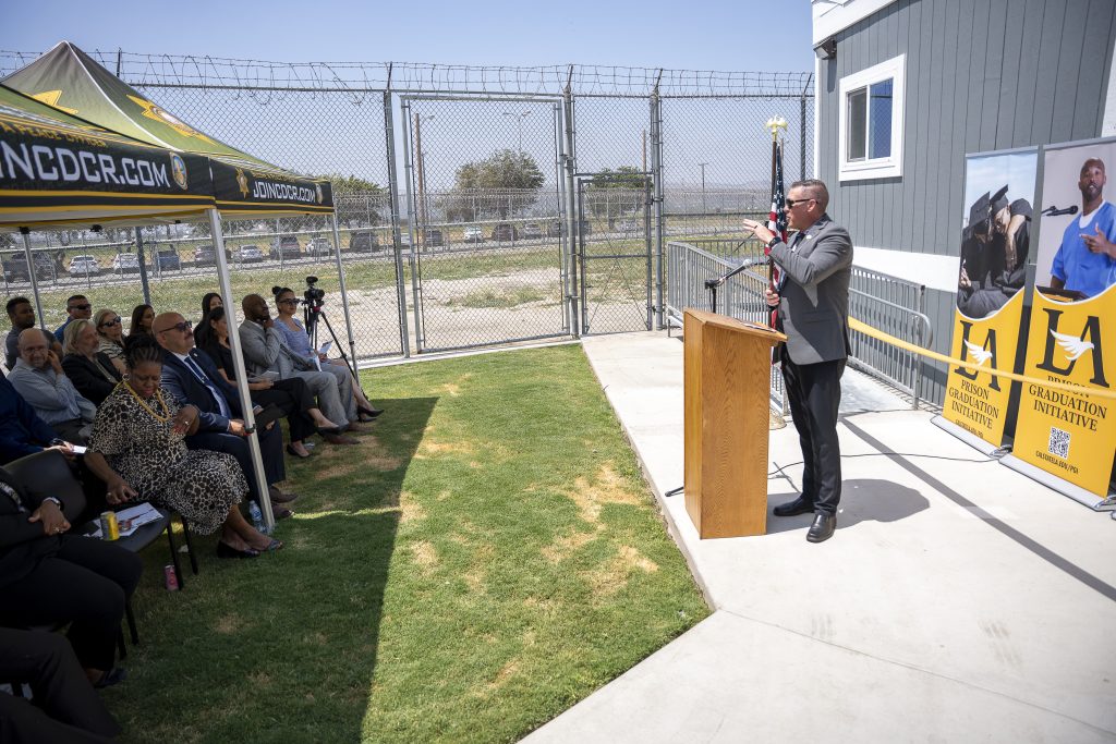 CIM celebrates the college campus opening. 