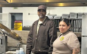 Culinary staff at CIW helped prepare a special Juneteenth dinner.