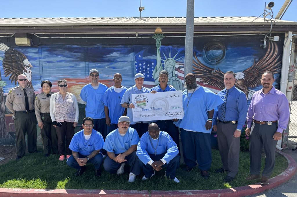 CTF tunnels to towers ceremonial check donation