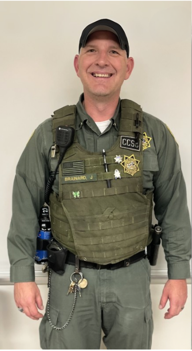 Lt Brainard in uniform