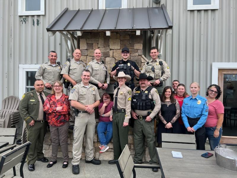 PBSP staff and special olympic staff at seaquake brewing for Week in Review publication, June 20.