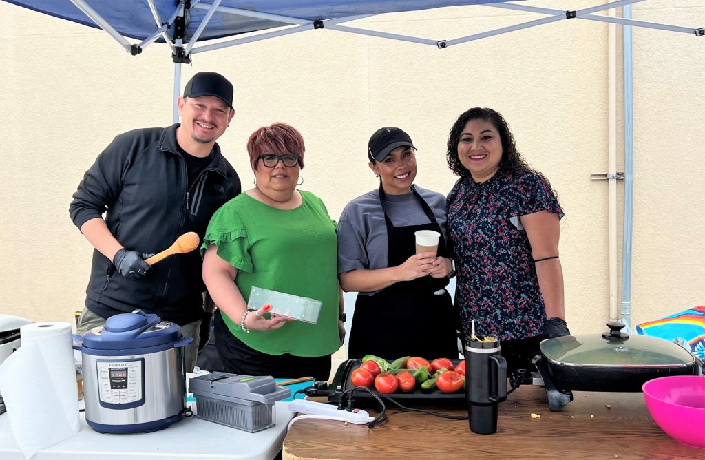 Admin team RJD staff appreciation chili cook-off.