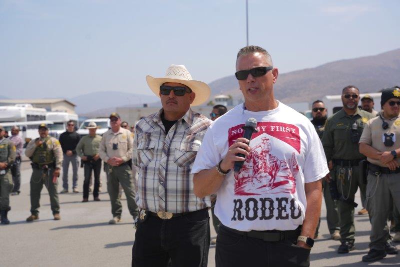 Speaking at RJD staff appreciation day.