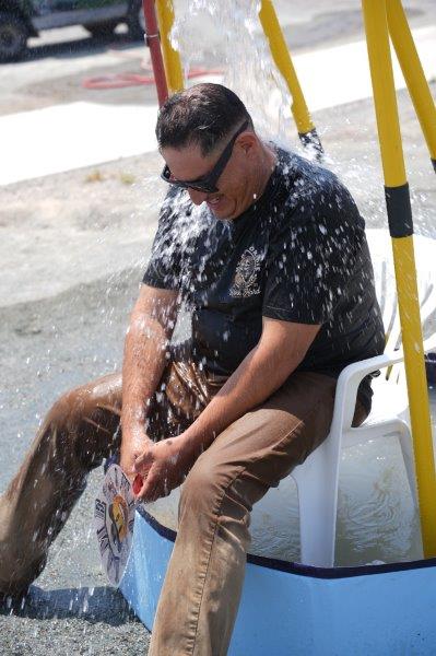 RJD dunked management and staff for an appreciation day.