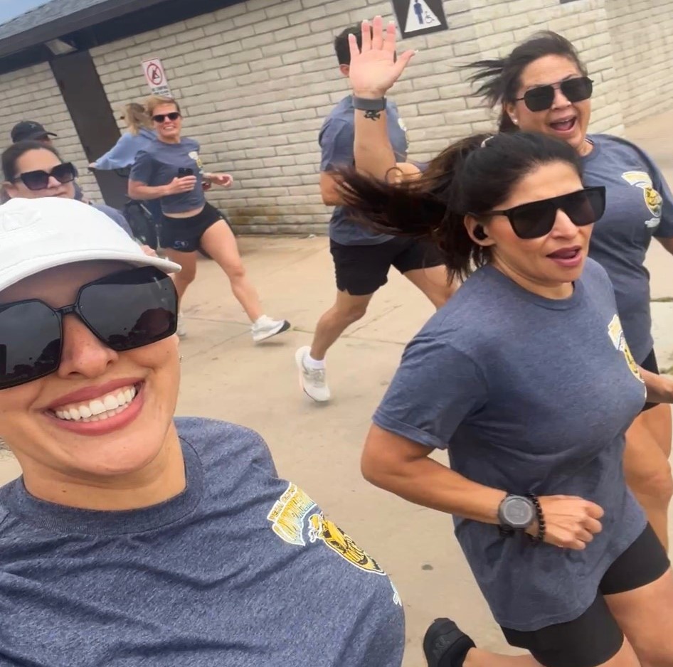 San Diego Parole Complex staff at the Law Enforcement Torch Run in Chula Vista.