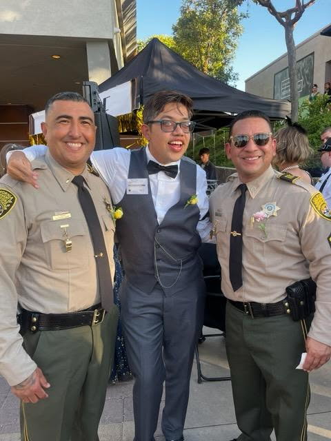 ciw staff buddied up with prom attendee