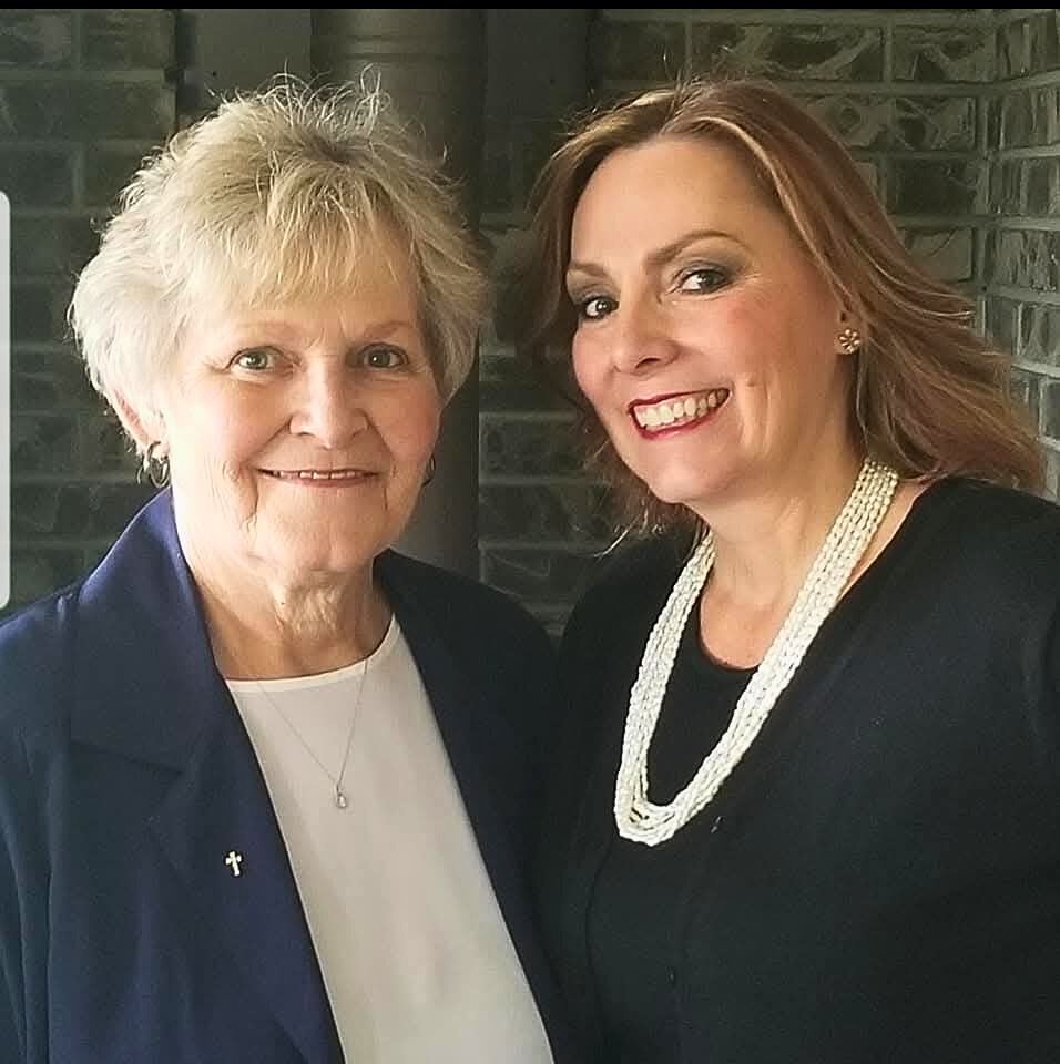 Retired Ombudsman Sarah Smith with her mom