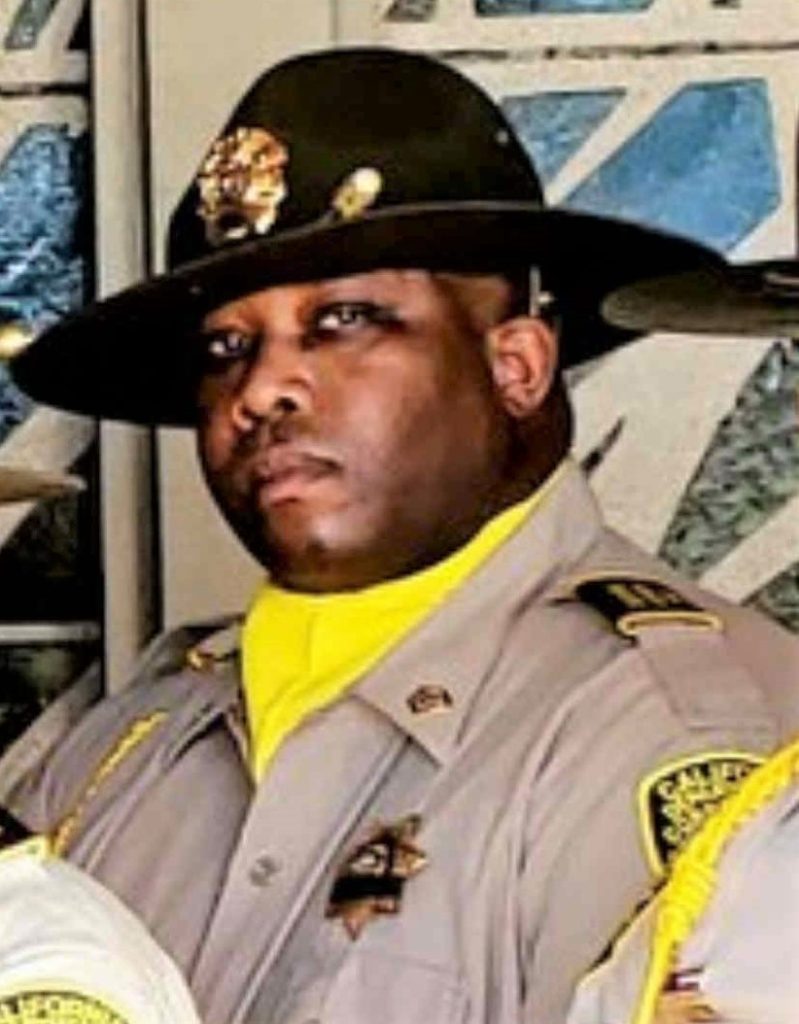 Byrd as a member of the CMF honor guard.