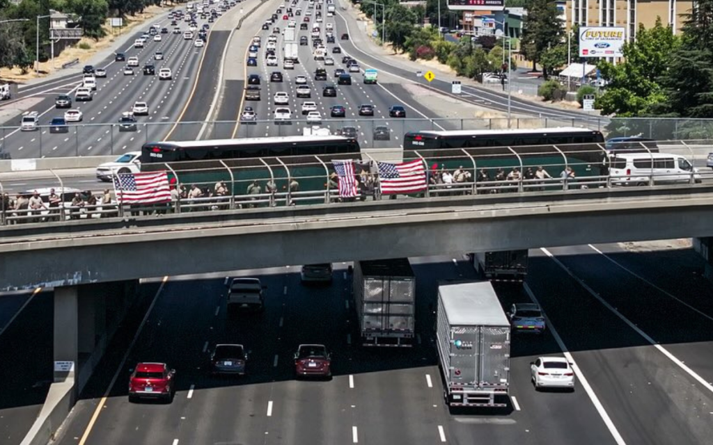 Joshua Byrd, a slain parole agent, was taken from the coroner's office near Oakland to the funeral home in Sacramento while overpasses were lined with first responders and CDCR staff.