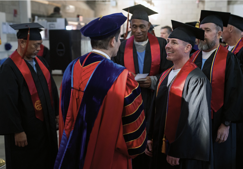 Incarcerated individuals graduating at Fresno State