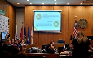 DAPO presentation builds community awareness of parole and reentry services in Sacramento.