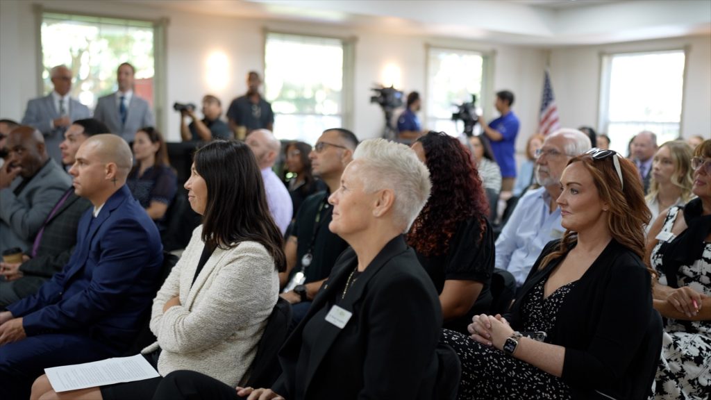 The gathering for the MCRP-Fresno grand opening in August 2025.