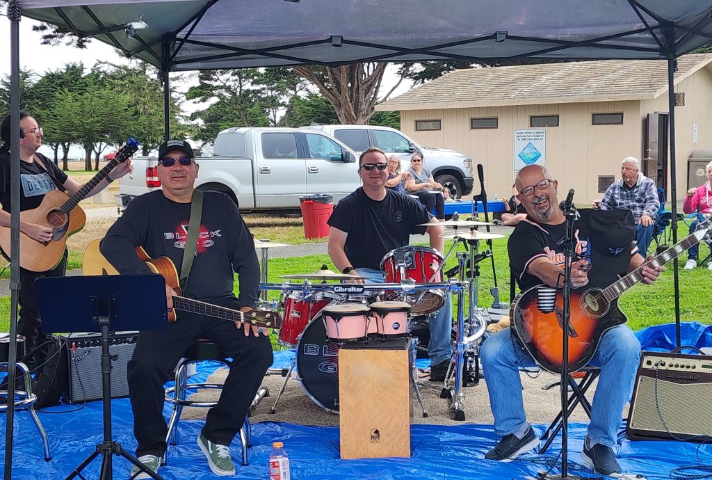 PBSP staff playing in a band at NNO