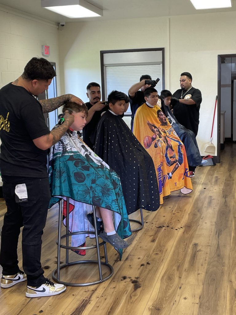 Legends Fade Barbershop providing free haircuts for back to school