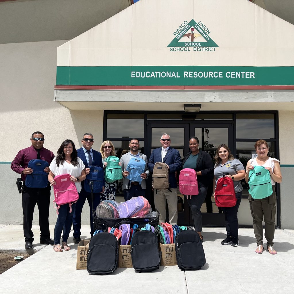 WSP donating school supplies to Wasco Elementary School District