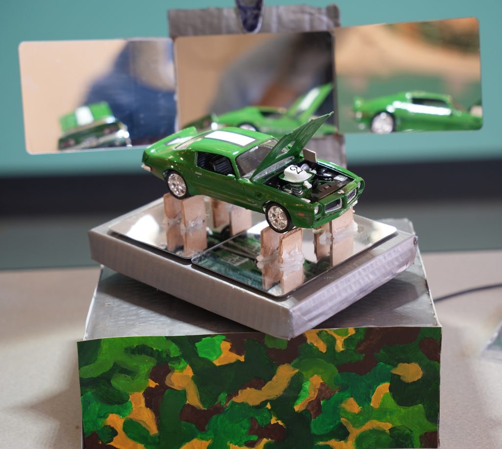 Model green machine pontiac