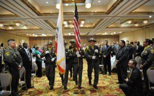 2010 Medal of Valor ceremony opening with the CDCR Honor Guard.
