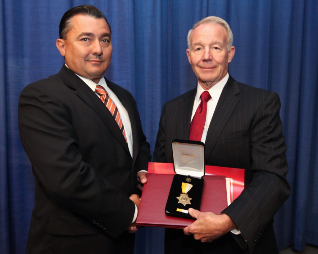 Bronze star awarded to one person.