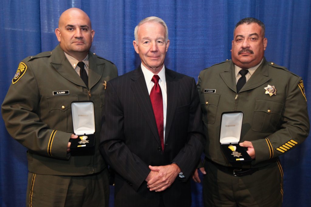 Two custody staff awarded bronze star.