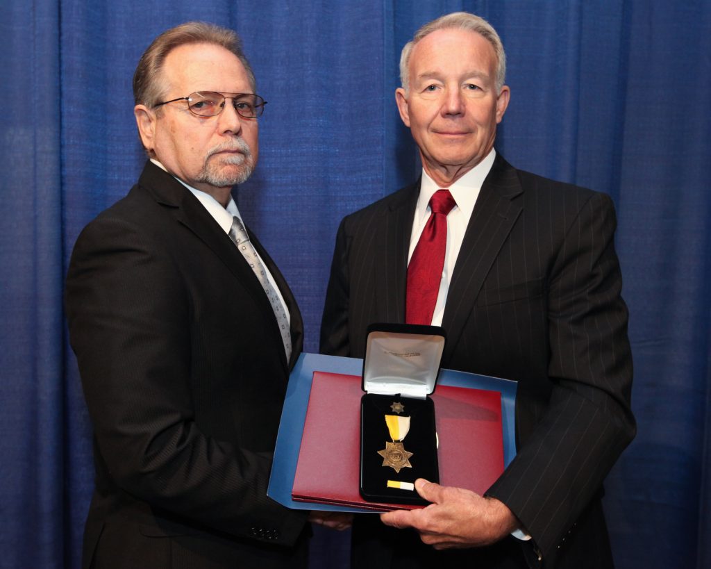 Bronze star awarded, 2013.