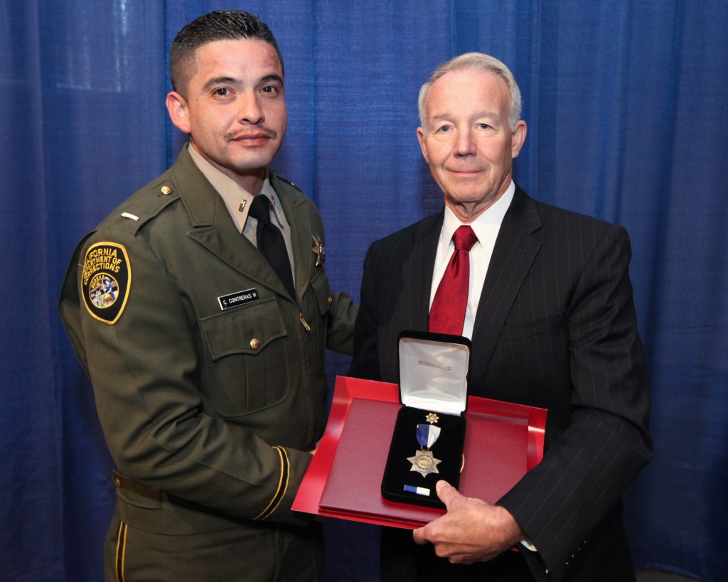 Gold Star awarded at ceremony.